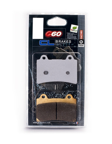 Plaquettes de frein CL BRAKES racing métal fritté - 1273C60