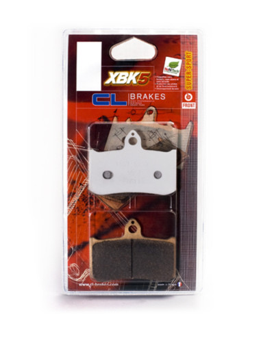 Plaquettes de frein CL BRAKES route métal fritté - 1273XBK5