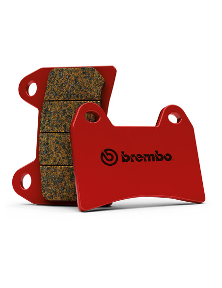 Plaquettes de frein BREMBO métal fritté - 07BB02SP