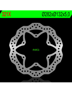 Disque de frein NG BRAKES pétale fixe - 321X