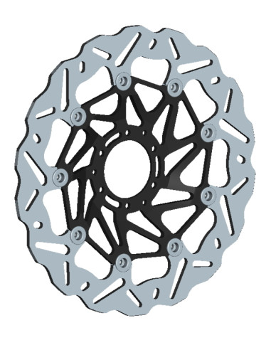 Disque de frein BRAKING Wave flottant - WK140R