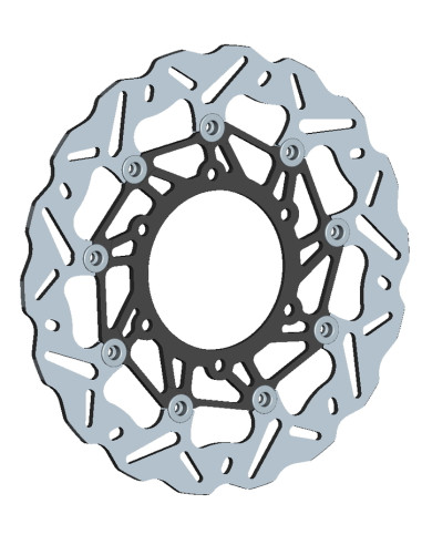 Disque de frein BRAKING Wave flottant - WK142R