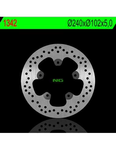 Disque de frein NG BRAKES fixe - 1342