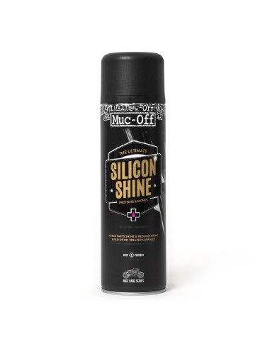 Spray de protection MUC-OFF Motorcycle Silicon Shine - spray 500ml X12