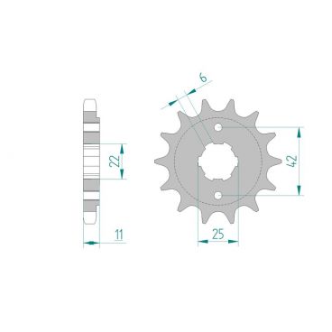 Kit chaine DID  ACIER HONDA CB 650 SC RC06/RC08 1982 à 1982