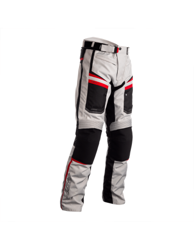 Pantalon RST Maverick CE textile - argent/noir/rouge taille XL