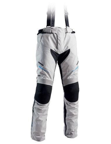 Pantalon RST Commander CE textile - argent/bleu taille 3XL court