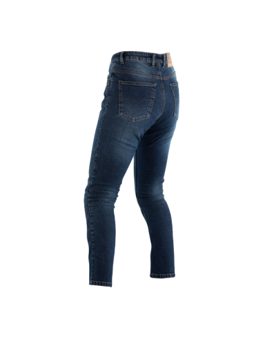 Jean RST x Kevlar® Tapered-Fit CE textile renforcé femme - Midnight Blue taille XL court