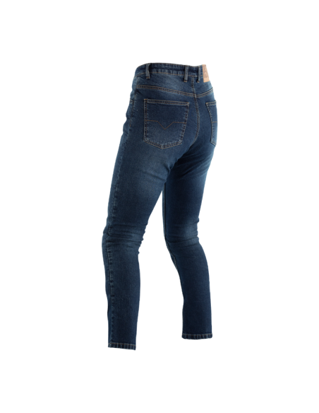 Jean RST x Kevlar® Tapered-Fit CE textile renforcé femme - Midnight Blue taille XL court