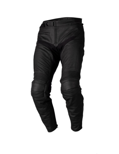 Pantalon RST S1 SPORT CE cuir - noir/noir taille 6XL court