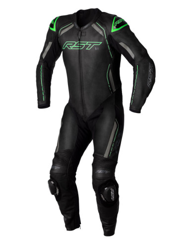 Combinaison RST S1 CE cuir - noir/gris/vert fluo taille XL