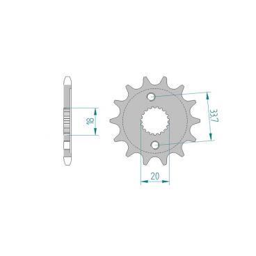 Kit chaine DID  ALU HONDA CRF 150 R  428   7,8,9,A,B,C SW ANTIBOUE 2007 à 2012