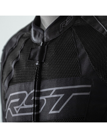Veste RST Tractech Evo 4 Mesh Waterproof textile noir homme