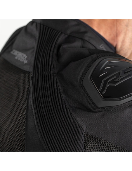 Veste RST Tractech Evo 4 Mesh Waterproof textile noir homme
