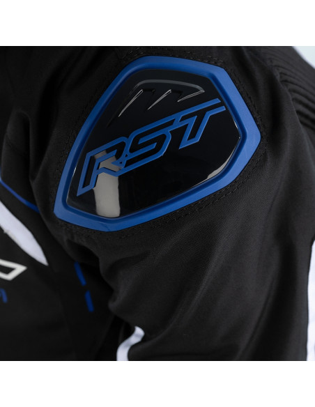 Veste RST S-1 textile noir/blanc/bleu homme  taille XL