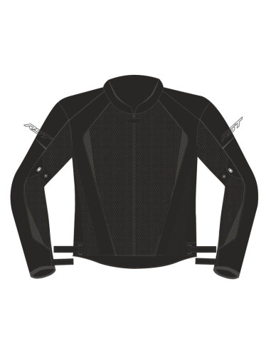 Veste RST F-Lite textile noir homme