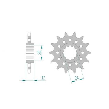 Kit chaine DID  ALU HONDA CBR 600 F  520   M,N,P,R,S,T RACING 1991 à 1996
