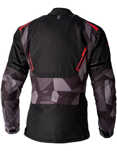 Veste RST Endurance CE textile - noir/camo/rouge taille 3XL
