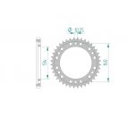 Kit chaine DID  ALU HONDA CBR 600 RR   7,8,9,A,B,C,D,E 2007 à 2014