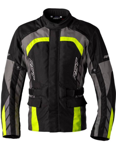 Veste RST Alpha 5 CE textile - noir/jaune fluo taille L