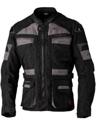 Veste RST Race Dept Adventure X-Treme CE textile - noir/gris/noir taille 3XL