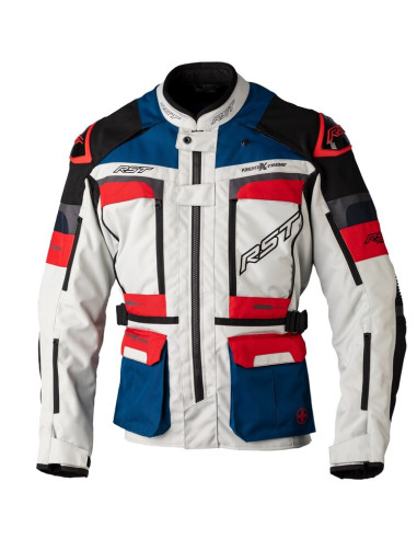 Veste RST Race Dept Adventure X-Treme CE textile - Ice/bleu/rouge taille 3XL