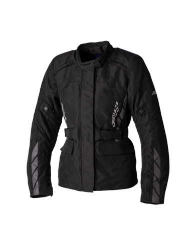 Veste femme RST Alpha 5 CE textile - noir/noir taille XS