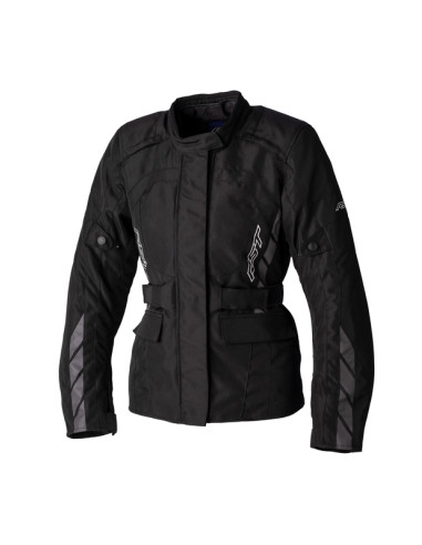 Veste femme RST Alpha 5 CE textile - noir/noir taille L