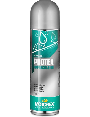 Spray imperméabilisant textile et cuir MOTOREX Protex - Spray 12x500 ml