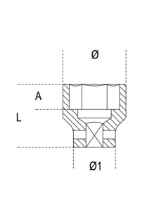 Douilles à chocs BETA Normal Series 65mm 2