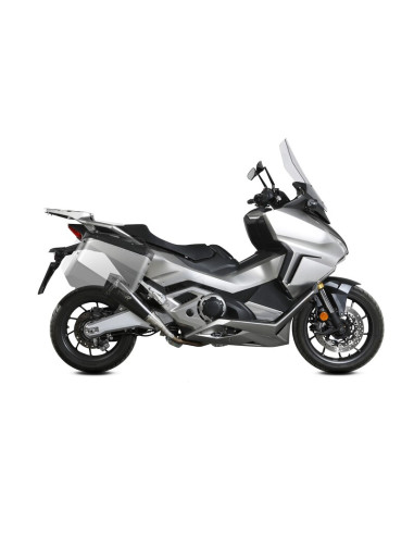 Silencieux MIVV Delta Race - Acier inox noir / inox noir Silencieux MIVV Delta Race - Acier inox noir / inox noir