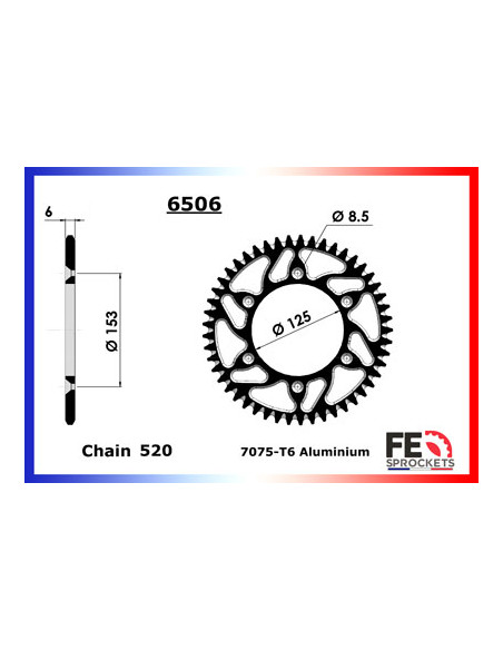 CRF.230 F '03/13 13X50 RK520MXZ