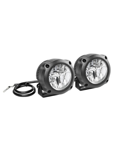 2 phares antibrouillard Max-Lum 2 LED 12V 