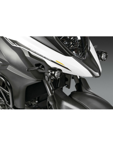 2 phares auxiliaires LED 12V Noir O-Lux 