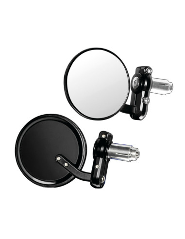 2 rétroviseurs moto ou scooter embouts de guidon ajustables Dernier 