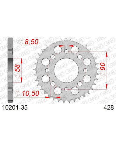 Kit chaîne acier HONDA CM 200 T 1980-1984   