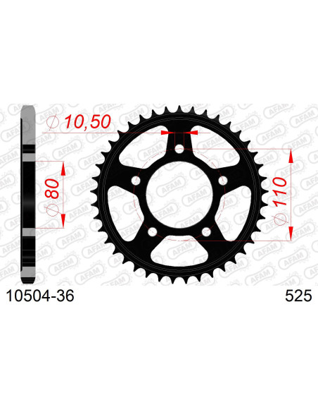 Kit chaîne acier HONDA CB 450 DX K 1989-1992   