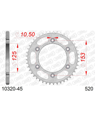 Kit chaîne acier HONDA XR 650 L 1993-2019   