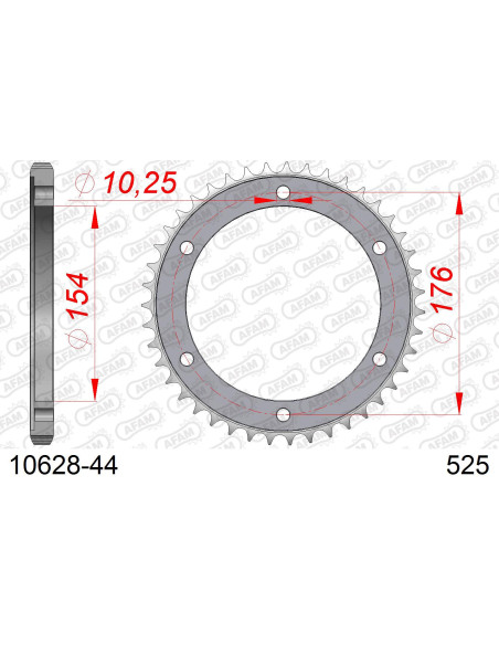 Kit chaîne acier HONDA CB 1000 RA 2018-2021   