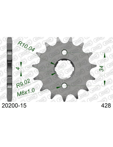 Kit chaîne alu HONDA TL 125 1989   