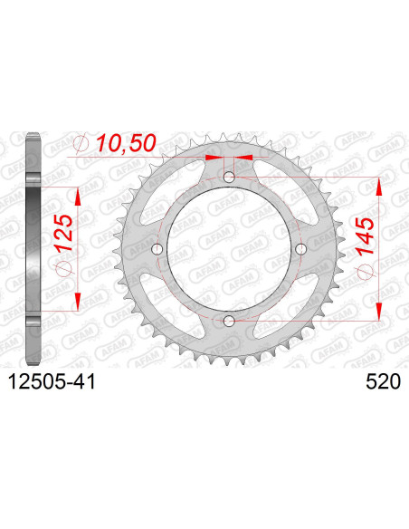 Kit chaîne acier YAM YZF 350 BANSHEE 1987-1988   