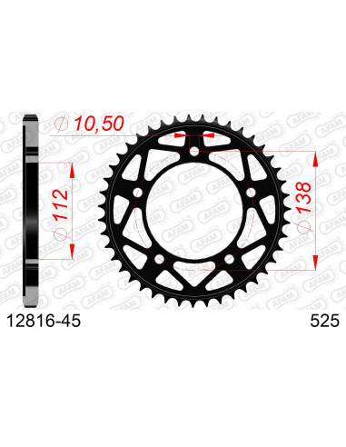 Kit chaîne acier YAMAHA TRACER 9 2021   
