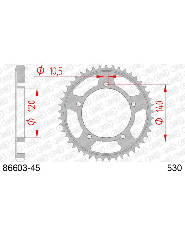 Kit chaîne acier RUB SUZUKI GSF 1200 N 2006   