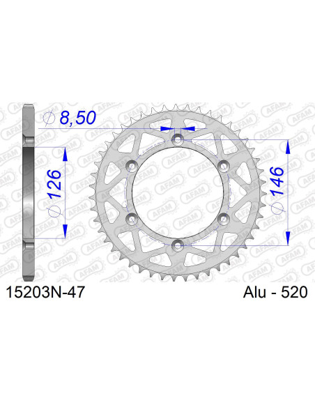 Kit chaîne alu SUZUKI DR 350 USA 1990-1993   