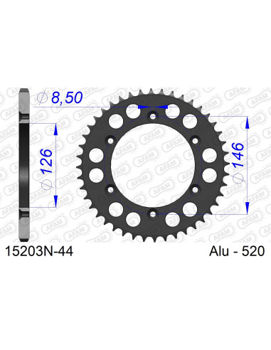 Kit chaîne alu SUZUKI DR-Z 400 S 2000-2014   