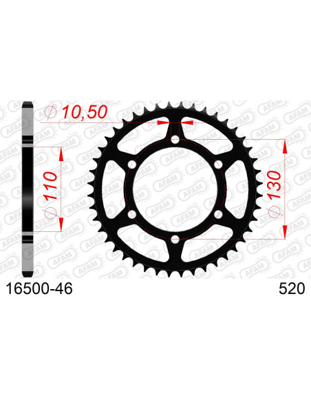 Kit chaîne acier KAWASAKI VERSYS-X 300 2017-2021   