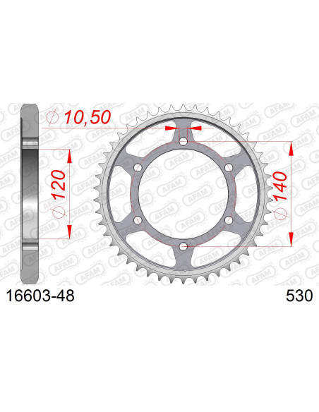 Kit chaîne acier KAWASAKI ZZR 500 1990-1992   
