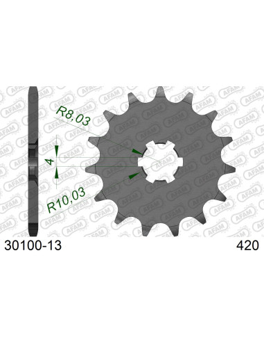 Kit chaîne alu KAWASAKI KX 100 1998-2013   