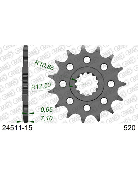 Kit chaîne alu RACE KAWASAKI ZX6-R 2019-2021   