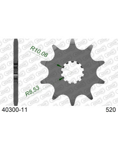 Kit chaîne alu BETA 300 EVO 2014-2022    2